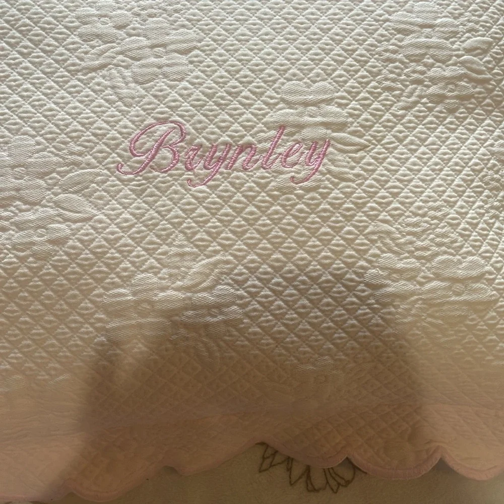 Pottery Barn Kids Light Pink Pillow